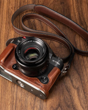 SmallRig Leather Half Case Kit for FUJIFILM X-T50 (Brown) 4710