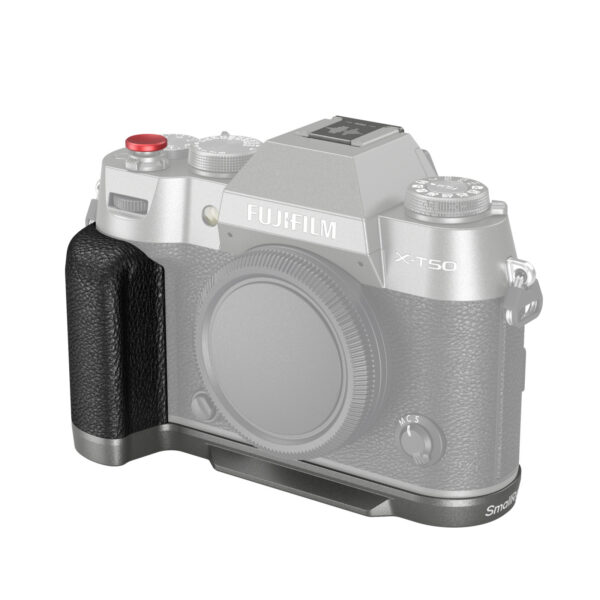 SmallRig Silicone L-Shape Handle for FUJIFILM X-T50 (Charcoal Silver)4712