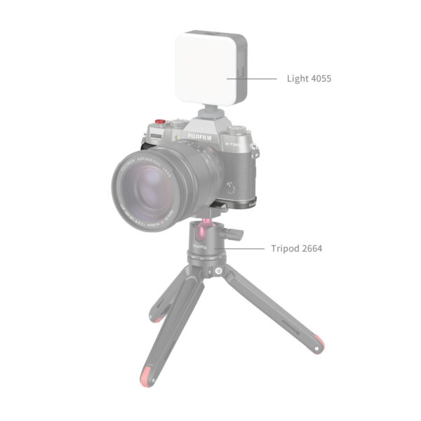 SmallRig Silicone L-Shape Handle for FUJIFILM X-T50 (Charcoal Silver)4712 - Image 6