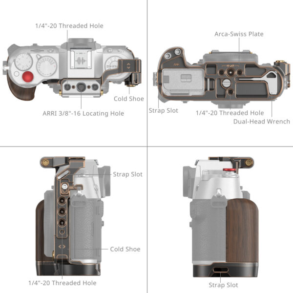 SmallRig Retro Cage for FUJIFILM X-T50 4714 - Image 3
