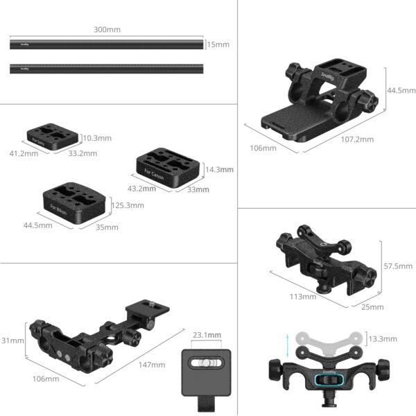 SmallRig Wildlife Photography Kit (Touch & Go Plate S) 4722 - Image 2