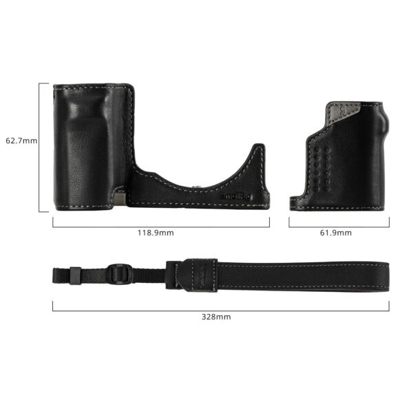 SmallRig Leather Case Kit for Sony ZV-E10 II (Black) 4777 - Image 3