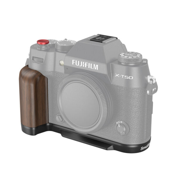 SmallRig Wooden L-Shape Grip for FUJIFILM X-T50 (Black)4784