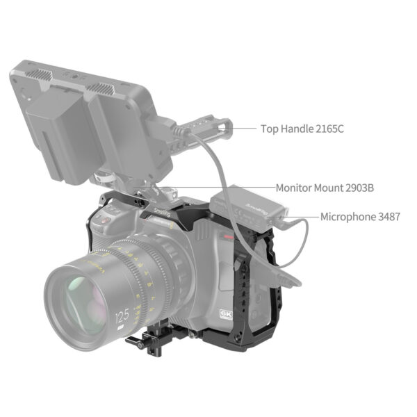 SmallRig Camera Cage for Blackmagic Design Cinema Camera 6K 4785 - Image 8