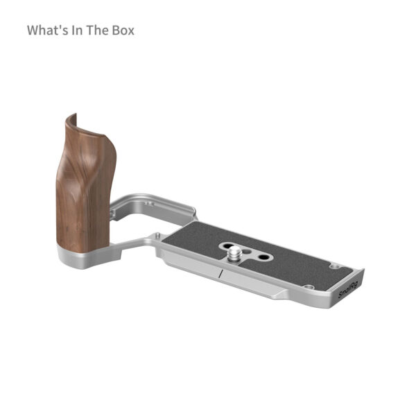 SmallRig L-Shape Mount Plate with Wooden Handle for Sony Alpha 7C II / Alpha 7CR 4796 - Image 2