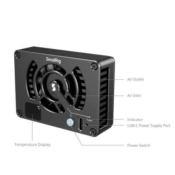 SmallRig Cooling System for Sony / Canon / FUJIFILM Cameras 4815 - Image 4