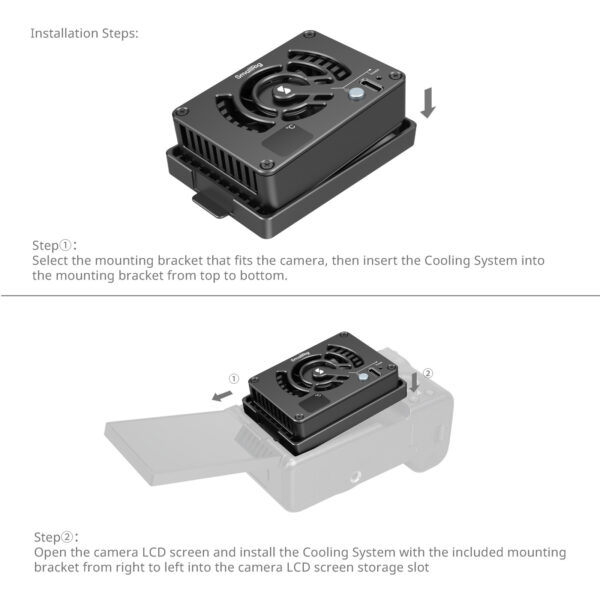 SmallRig Cooling System for Sony / Canon / FUJIFILM Cameras 4815 - Image 6