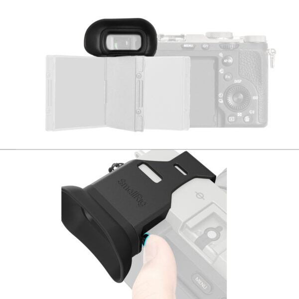SmallRig Camera Viewfinder Eyecup for Sony Alpha 7C II / Alpha 7CR 4819 - Image 4