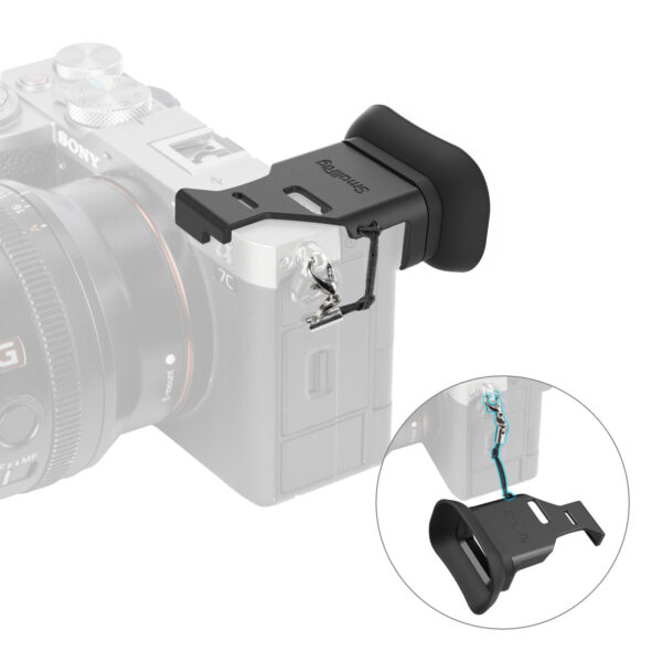 SmallRig Camera Viewfinder Eyecup for Sony Alpha 7C II / Alpha 7CR 4819 - Image 3