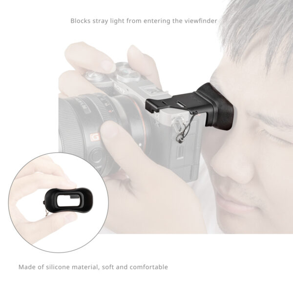 SmallRig Camera Viewfinder Eyecup for Sony Alpha 7C II / Alpha 7CR 4819 - Image 5