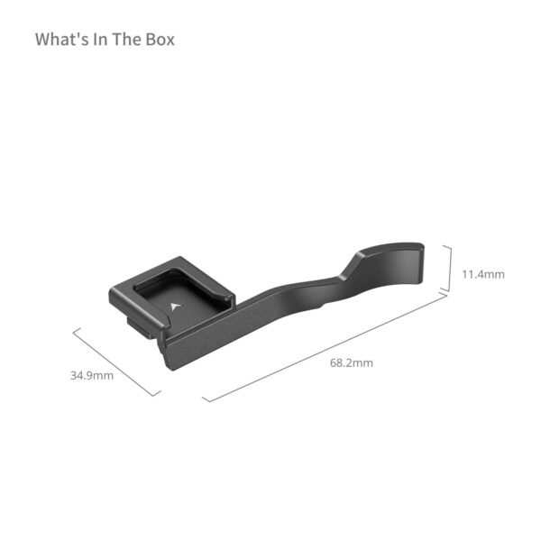 SmallRig Thumb Grip for Sony Alpha 7C II / Alpha 7CR / Alpha 7C (Black) 4820 - Image 2