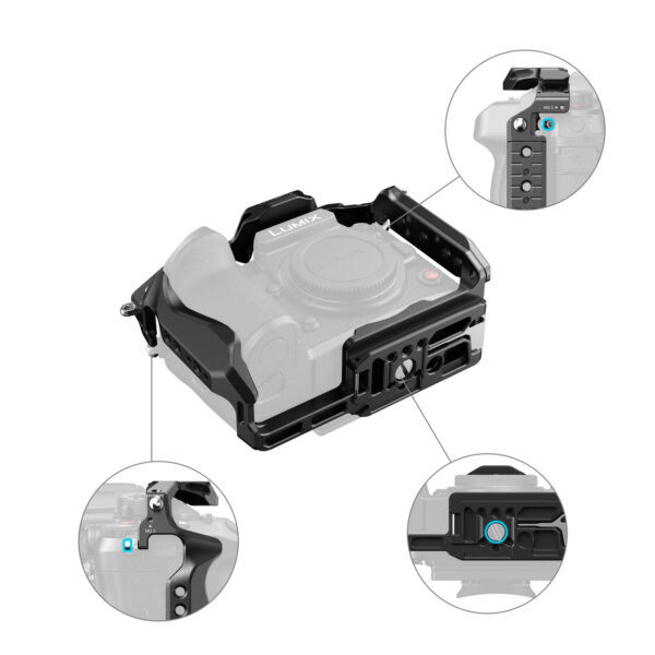 SmallRig HawkLock Quick Release Cage for Panasonic LUMIX GH7 / GH6 4824 - Image 5