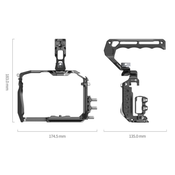 SmallRig HawkLock Quick Release Cage Kit for Panasonic LUMIX GH7 / GH6 4825 - Image 2