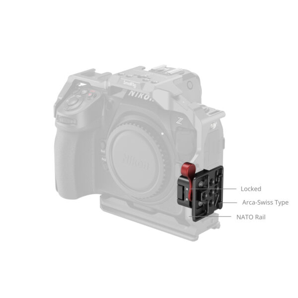 SmallRig NATO Clamp to Arca-Swiss Quick Release Plate MD4857 - Image 2