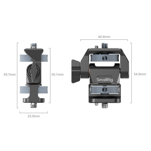 SmallRig Swivel and Tilt Adjustable Monitor Support with 1/4"-20 Screws 4886 - Image 3