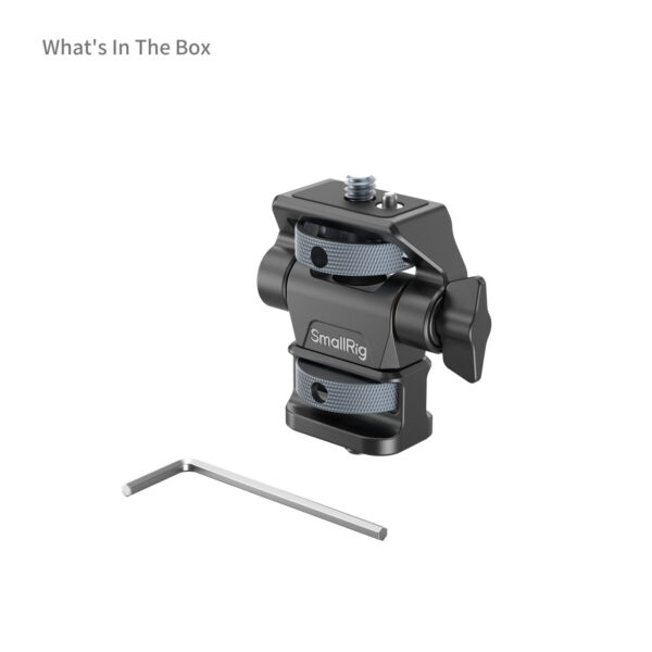 SmallRig Swivel and Tilt Adjustable Monitor Support with 1/4"-20 Screws 4886 - Image 2