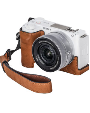 SmallRig Leather Case Kit for Sony ZV-E10 II (Brown) 4889