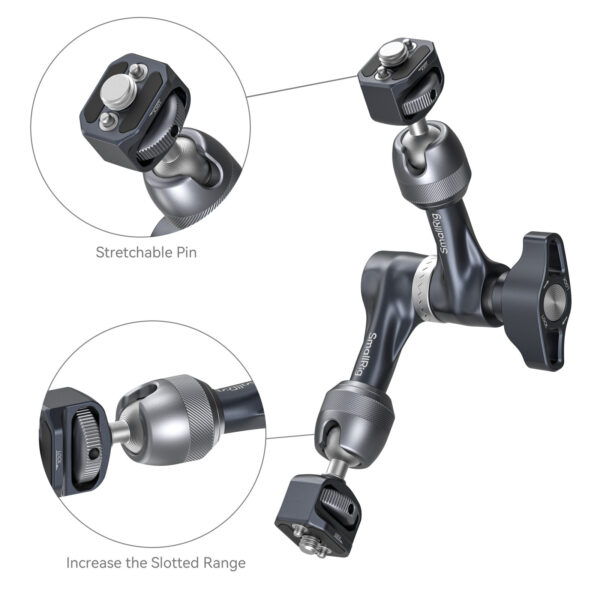 SmallRig Rosette Magic Arm (7") with ARRI Locating Screw 4899 - Image 3
