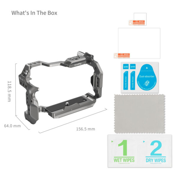SmallRig HawkLock Quick Release Cage for Canon EOS R5 Mark II 4977 - Image 2