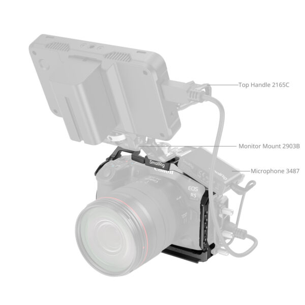 SmallRig Cage for Canon EOS R5 Mark II 4978 - Image 6