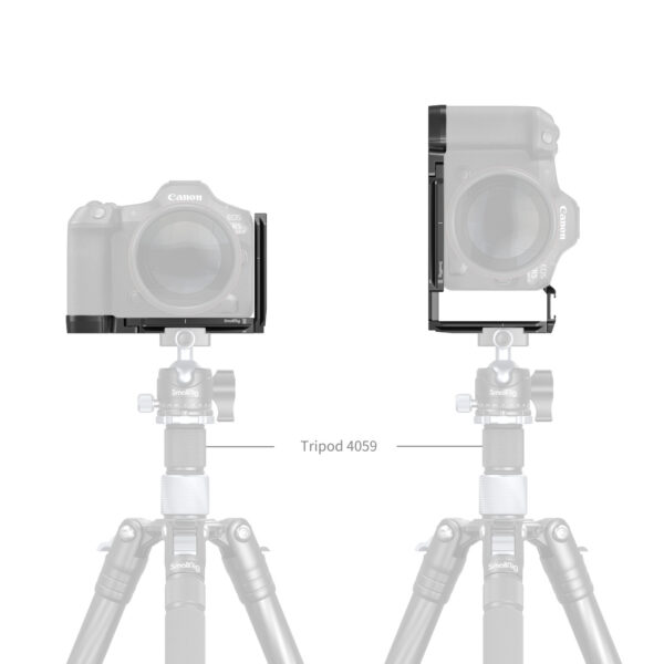 SmallRig L-Shape Mount Plate for Canon EOS R5 Mark II 4983 - Image 4