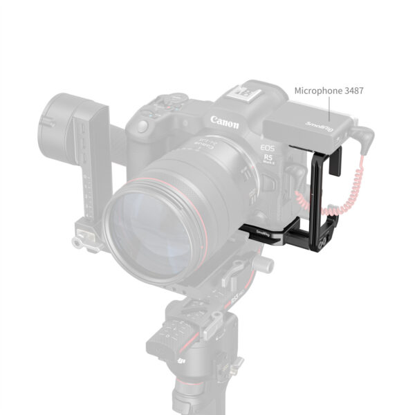 SmallRig L-Shape Mount Plate for Canon EOS R5 Mark II 4983 - Image 7