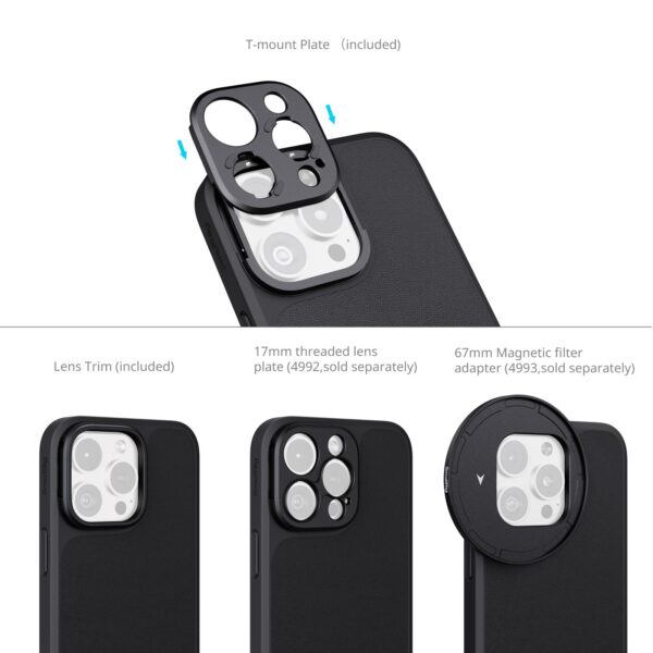 SmallRig FilMov Lightweight Photography Case Kit for iPhone 16 Pro 4988 - Image 2
