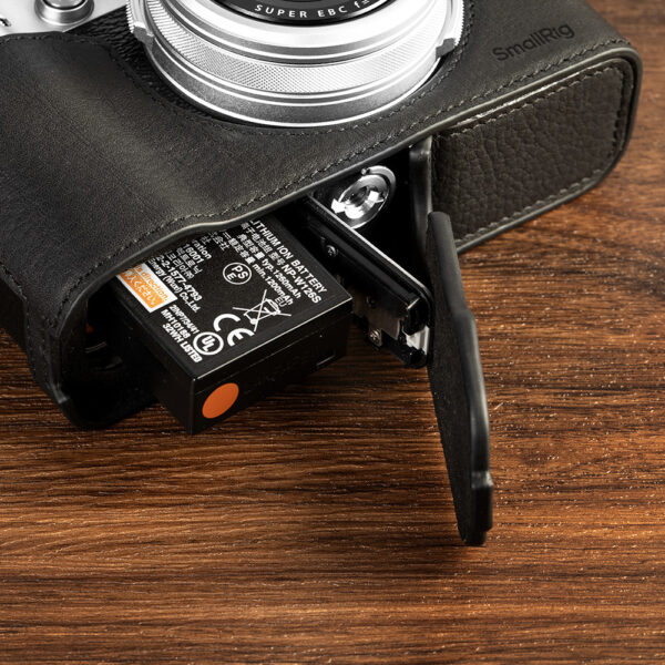 SmallRig Leather Half Case Kit for FUJIFILM X100VI (Black) 4700 - Image 8
