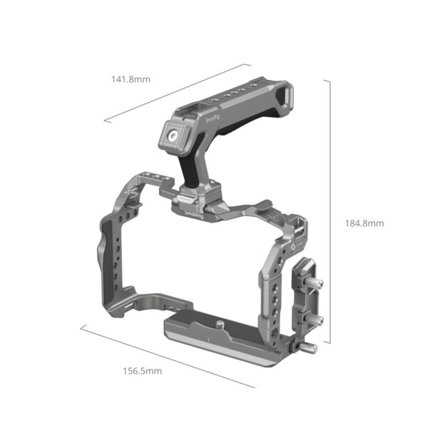 SmallRig HawkLock Quick Release Cage Kit for Canon EOS R5 Mark II 5029 - Image 2