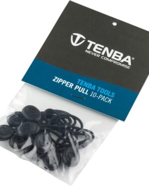 Tenba Spare Zipper Pulls 10 Pack - Black