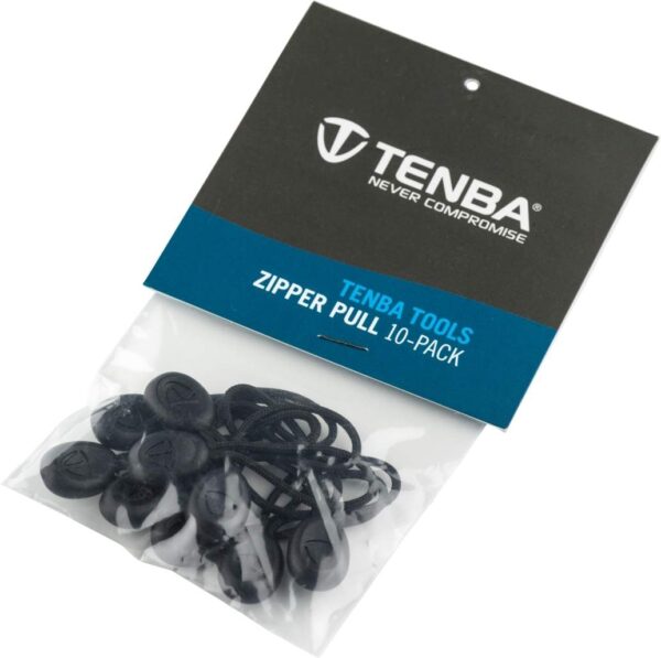 Tenba Spare Zipper Pulls 10 Pack - Black