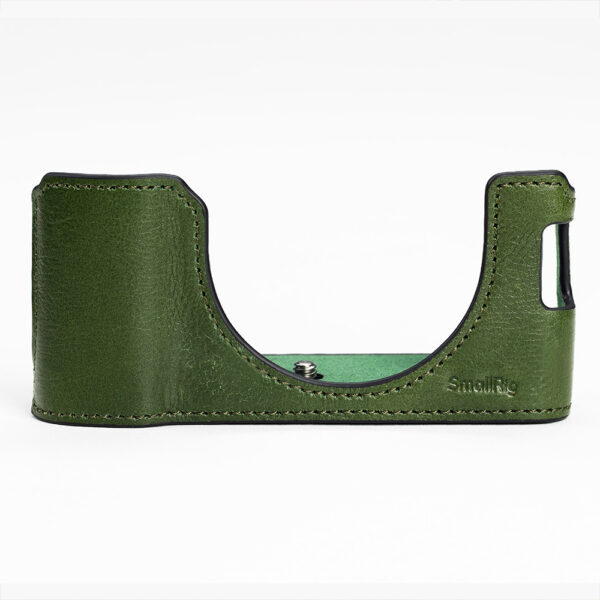 SmallRig Leather Half Case Kit for FUJIFILM X100VI (Green) 4701 - Image 9