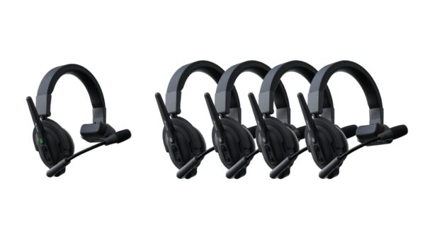 Accsoon MIC02-1H4R CoMo Intercom Headset 5 Pack