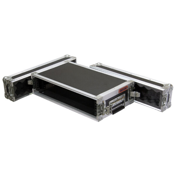 Encore 2RU Standard 19″ Rack Mount Case; 300mmD (excluding Covers) – Black
