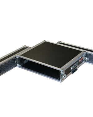 Encore 2RU Standard 19″ Rack Mount Case 500mmD (Between Covers) – Black