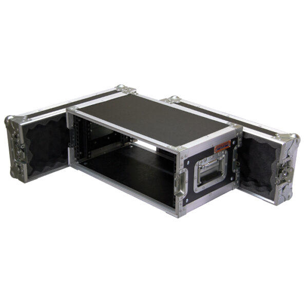 Encore 4RU Standard 19″ Rack Mount Case; 400mmD (excluding Covers) – Black