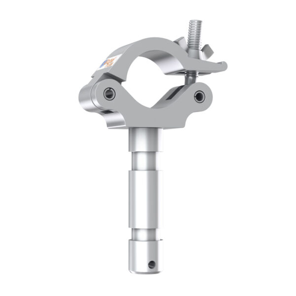 Global Truss 50mmØ Coupler Heavy Duty (500kg) Half-Coupler with 28mmØ TV Spigot