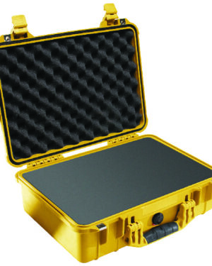 Pelican 1500 Case with Foam - Yellow