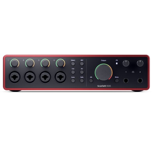 Focusrite Scarlett 18i16 USB-C Audio/MIDI Interface 4th Generation