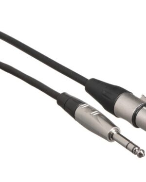 Hosa HXS-001.5 Balanced 3-Pin XLR Female to 1/4" TRS Male Audio Cable (45cm)