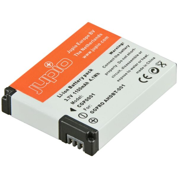Jupio GoPro Hero/Hero 2 AHDBT-001 3.7V 1100mAh