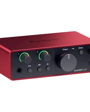 Focusrite Scarlett Solo USB-C Audio Interface 4th Gen