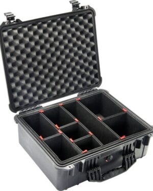 Pelican 1550TP Case with TrekPak Divider System - Black