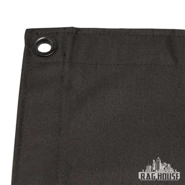 LARH Textile Solid Black Underwater 4' X 4' - Image 2