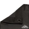 LARH Textile Solid Black Underwater 20' X 20'