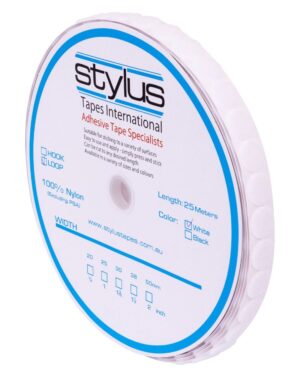 Stylus 3424 Loop Dots 22mm White – 1025 pcs Roll