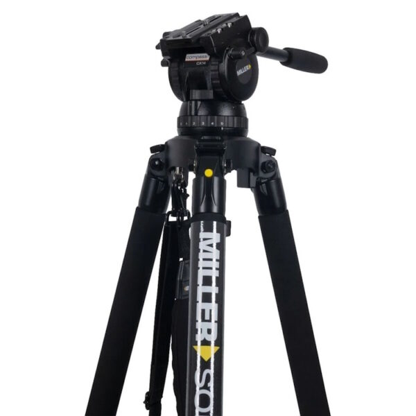 Miller 3784 CX14 Solo-Q 100 3-Stage Carbon Fibre Tripod System - Image 7
