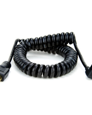Atomos Coiled Right-Angle Micro to Full HDMI Cable 50cm