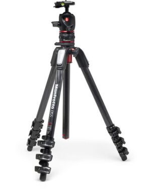 Manfrotto 055 Carbon 4-Section Tripod with XPRO Ball Head + MOVE