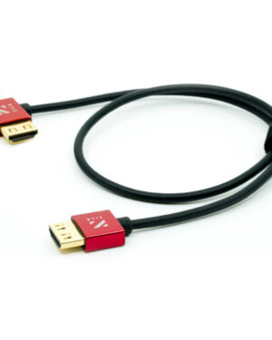 Zilr 8Kp60 50cm / 19.7" (Full to Right Angle Full) Hyper Thin High Speed HDMI Secure Cable with Ethernet